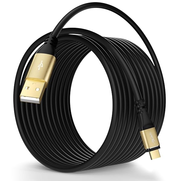 25 ft USB-C to USB-A camera cable
